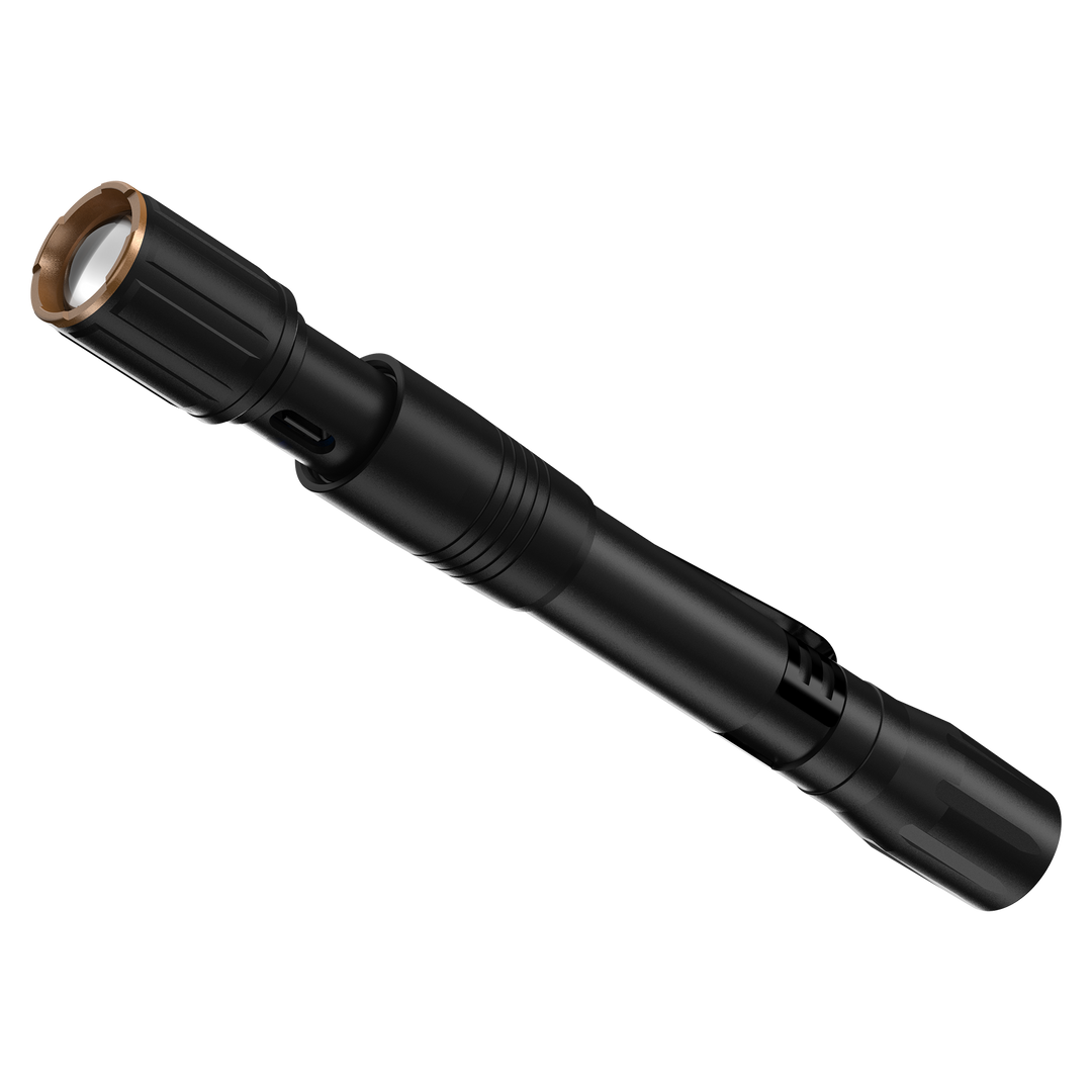 Duracell DF400R LED Stiftleuchte & Taschenlampe mit USB-C Ladeanschluss und Li-ion Akku