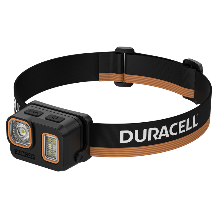 Duracell DH500R LED Stirnlampe mit 500 Lumen