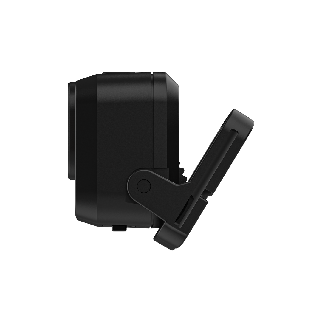Duracell DH500R LED Stirnlampe Seitenansicht Robustes Kunststoffgehäuse