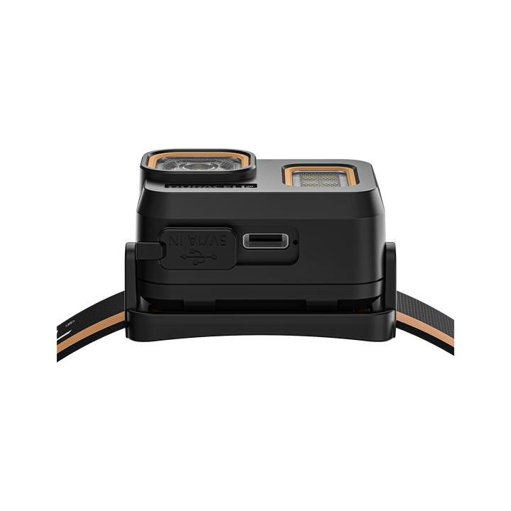 Duracell DH500R LED Stirnlampe mit USB-C Ladeanschluss und LiPo Akku