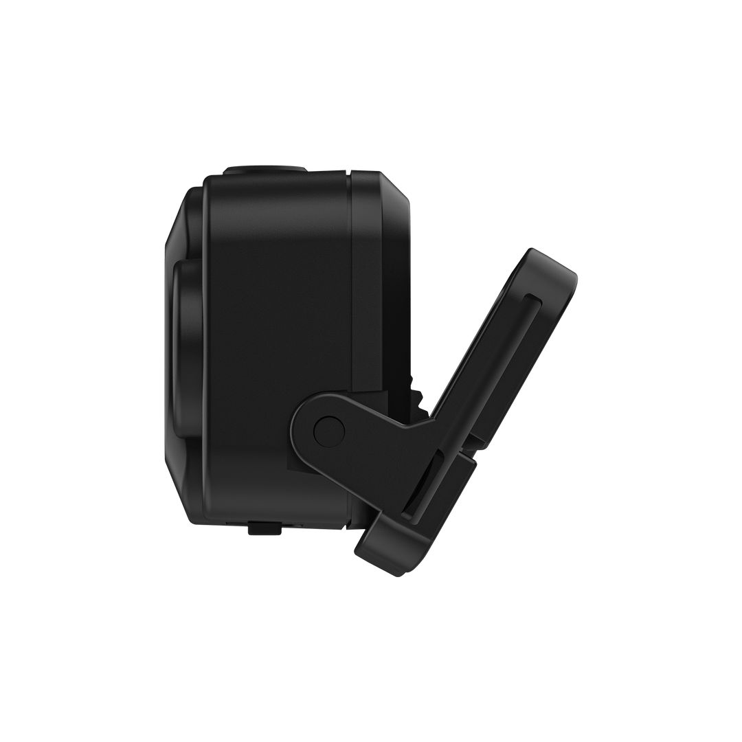 Duracell DH700R LED Stirnlampe Seitenansicht Robustes Kunststoffgehäuse