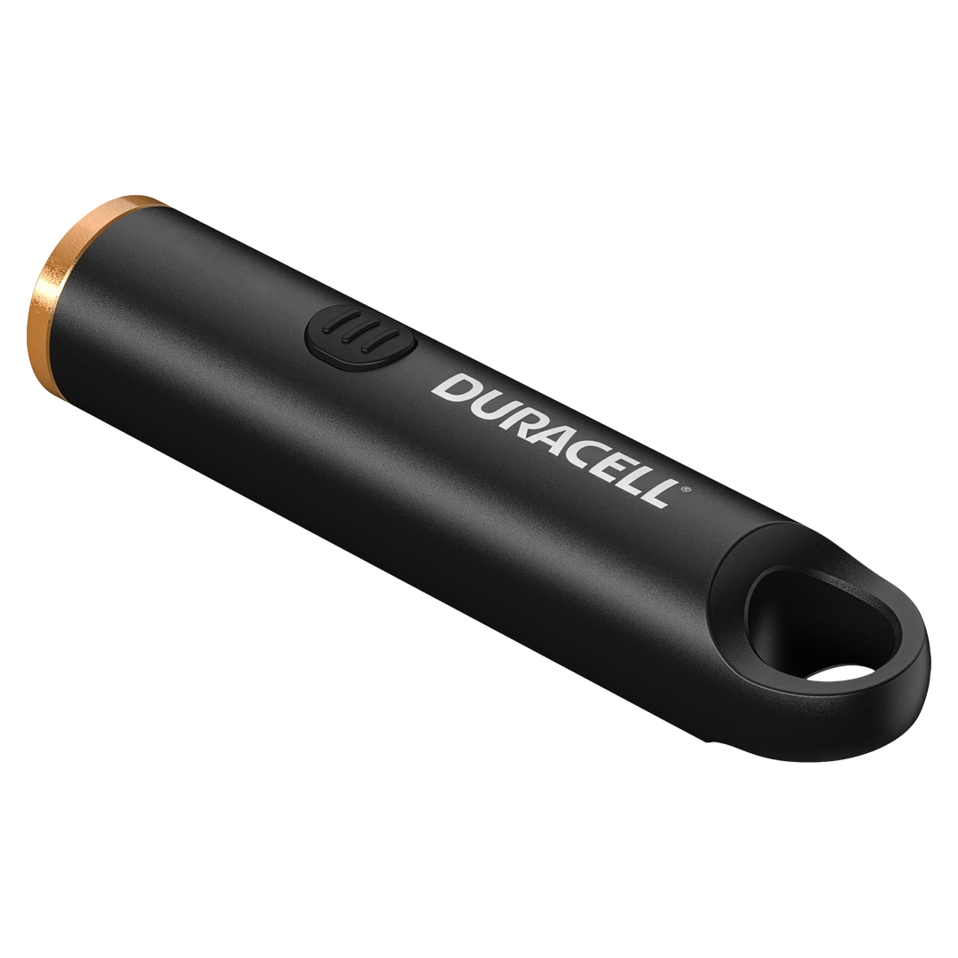 Duracell DK100R LED Schlüsselleuchte & Taschenlampe mit Schalter