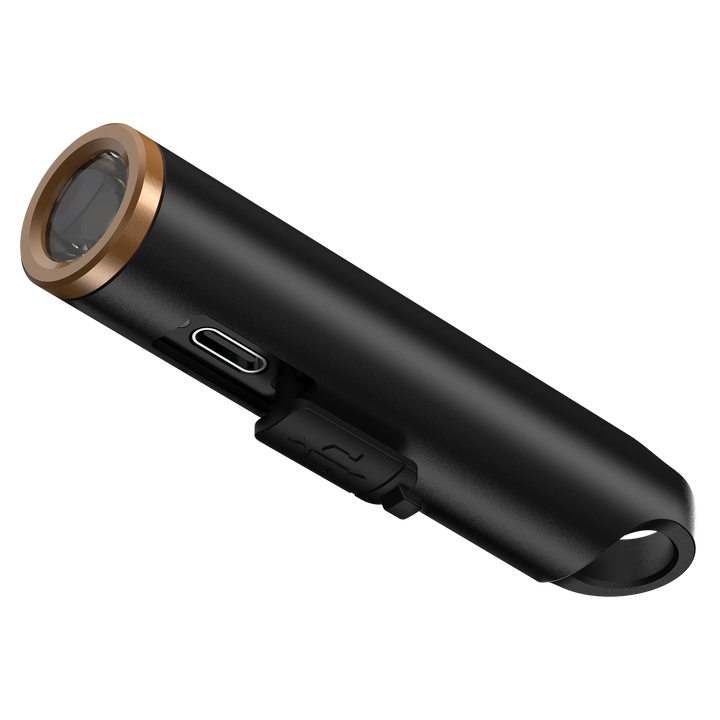 Duracell DK100R LED Schlüsselleuchte & Taschenlampe mit USB-C Ladeanschluss und LiPo Akku